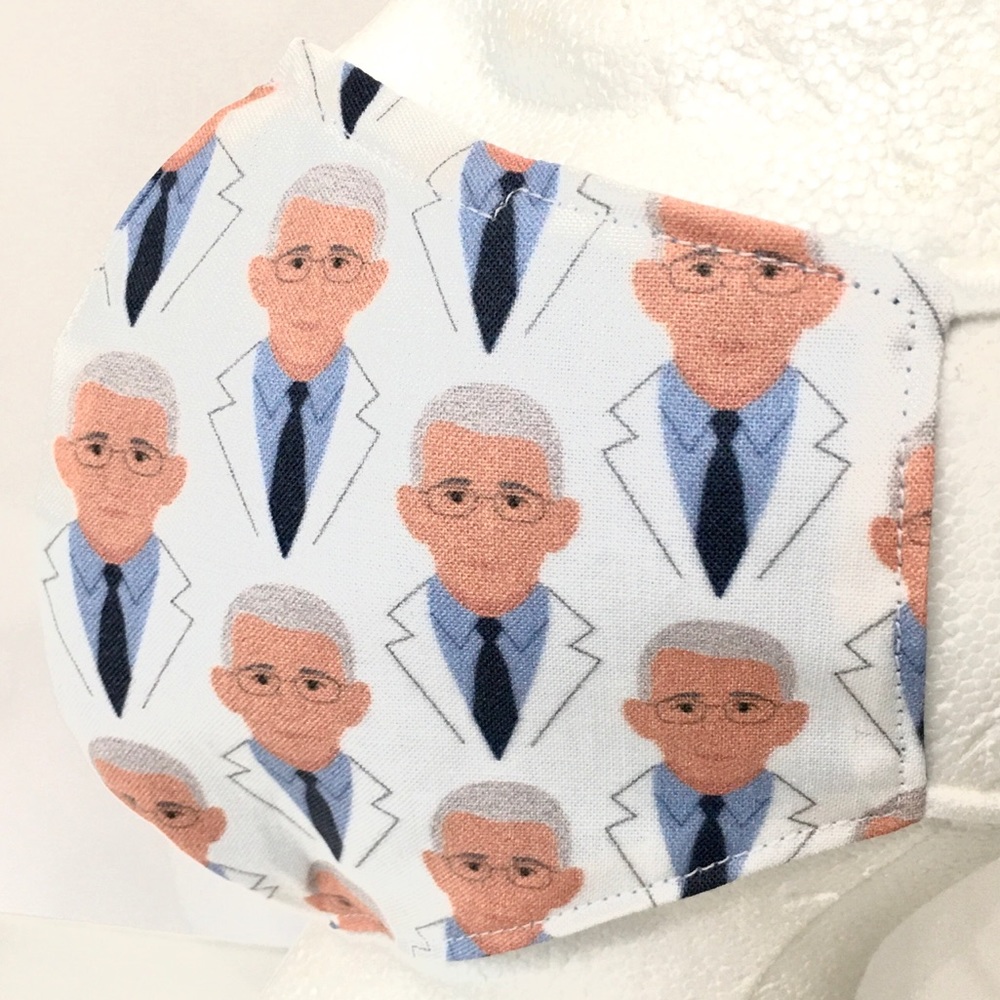 I’m with Dr. Fauci face mask Follow the Science 😷